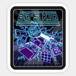 80s Kid Sticker